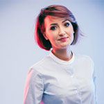 Cliente satisfecho compartiendo su opinión sobre Arándanos Santa Lucía